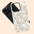 Custom Initials French Toile De Jouy iPhone Case V3